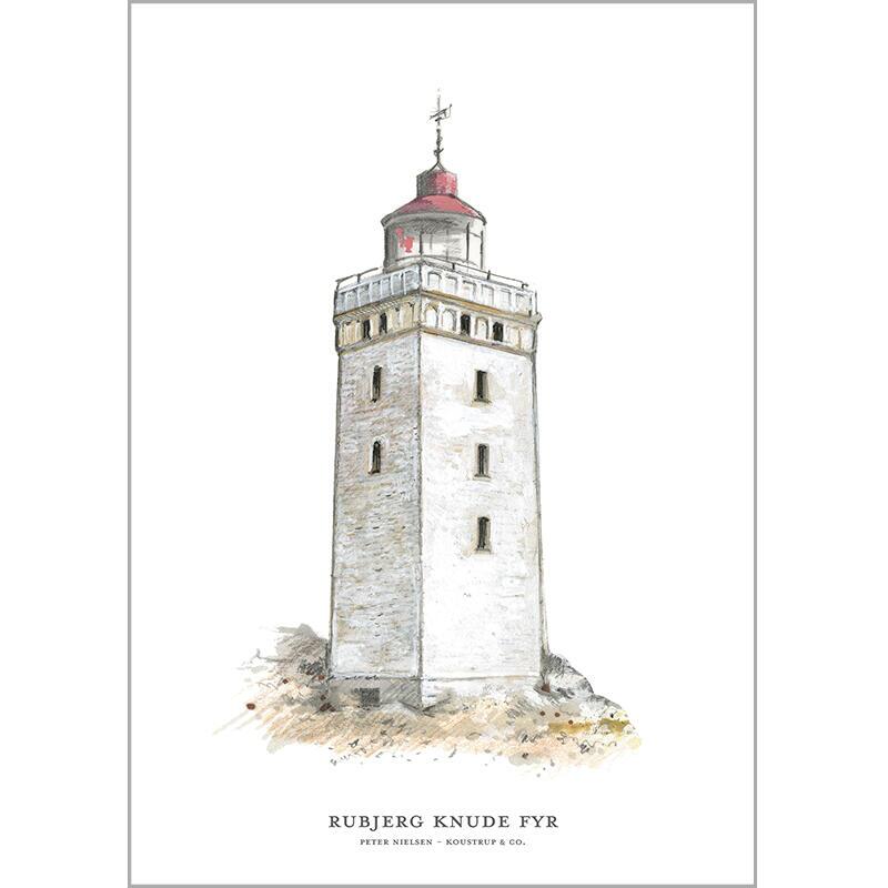 Rubjerg Knude Lighthouse - ART PRINT - CHOOSE SIZE