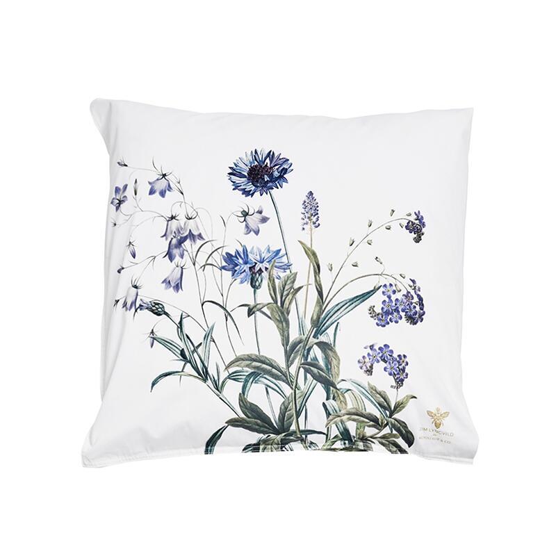 Organic pillowcase - Blue Flower Garden JL 80x80 cm - SOLD OUT