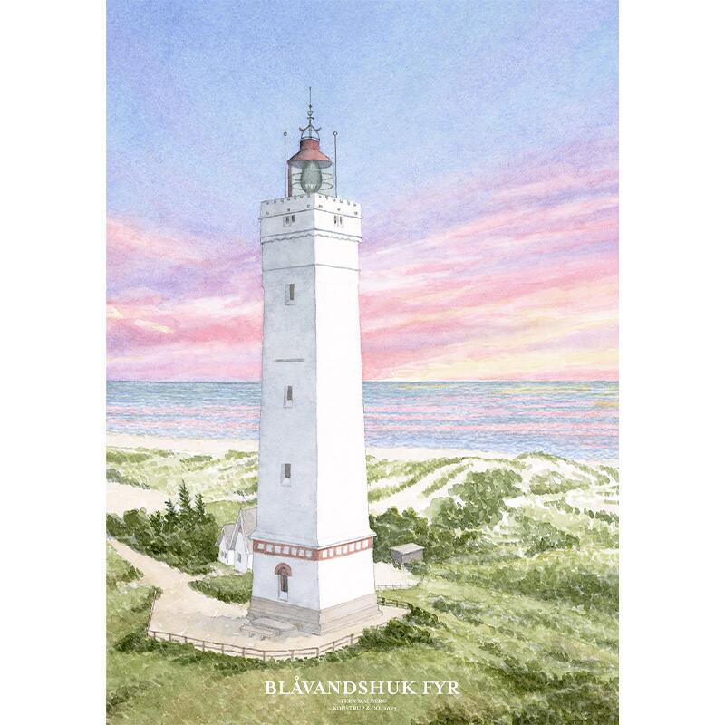Blåvandshuk Lighthouse (SM) - Art Print - Choose Size