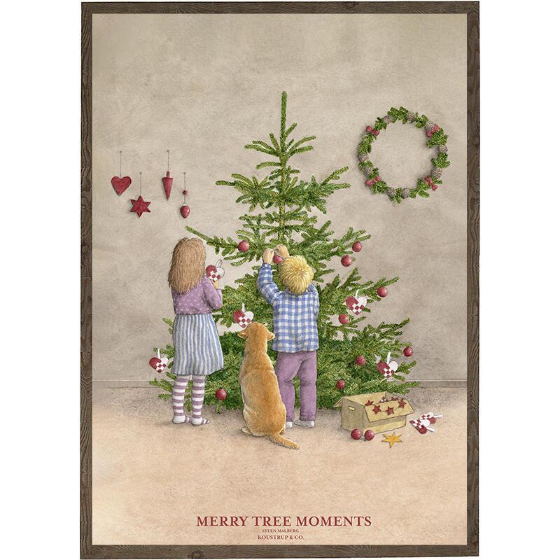 Tree moments with frame