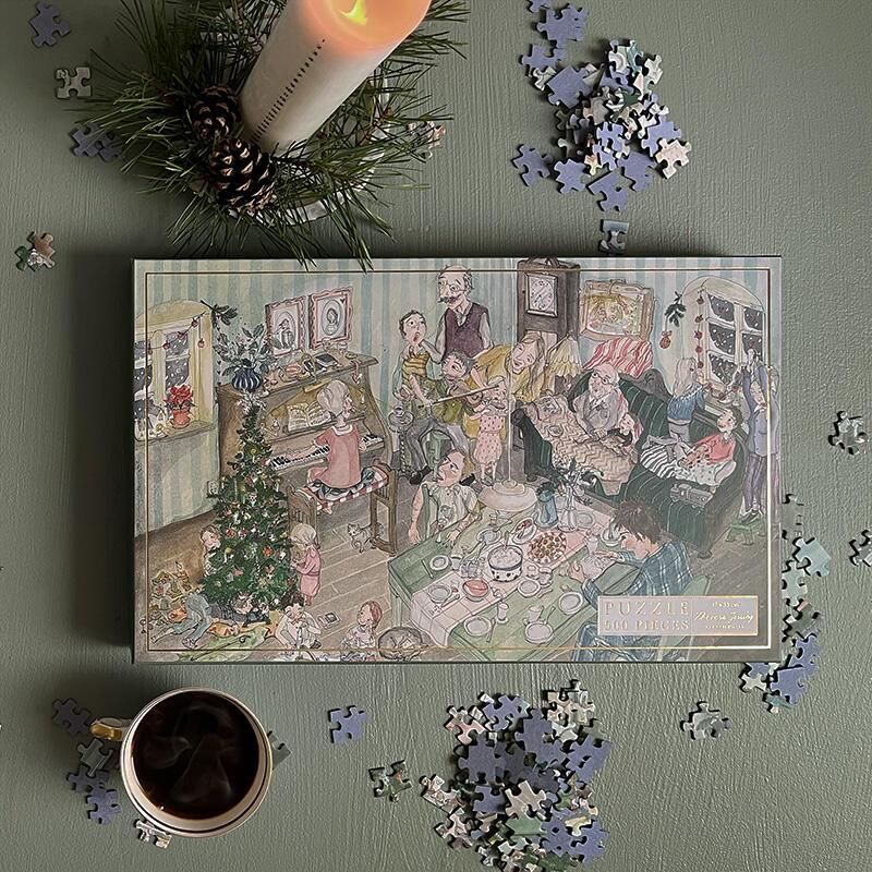 Puzzle - Family Christmas - 500 pieces