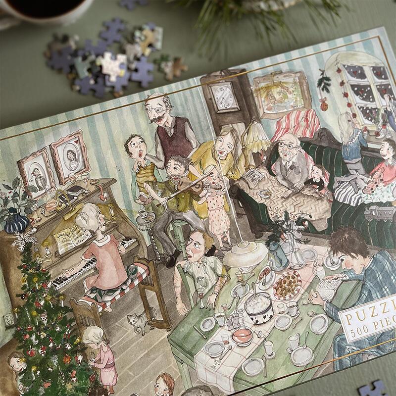 Puzzle - Family Christmas - 500 pieces