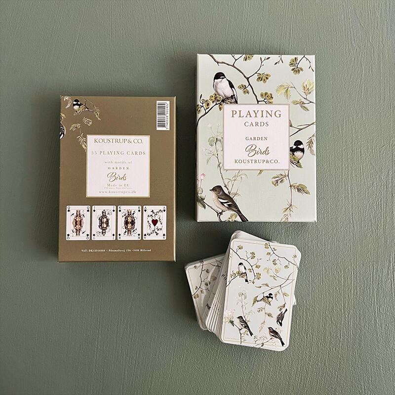 Playing cards - Garden birds - 2 pack
