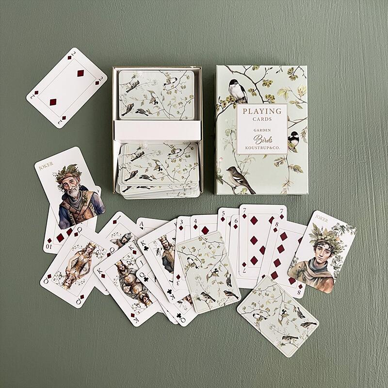 Playing cards - Garden birds - 2 pack