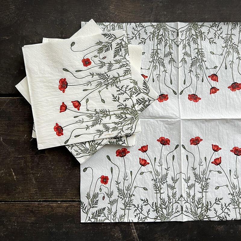 NAPKINS - Poppy