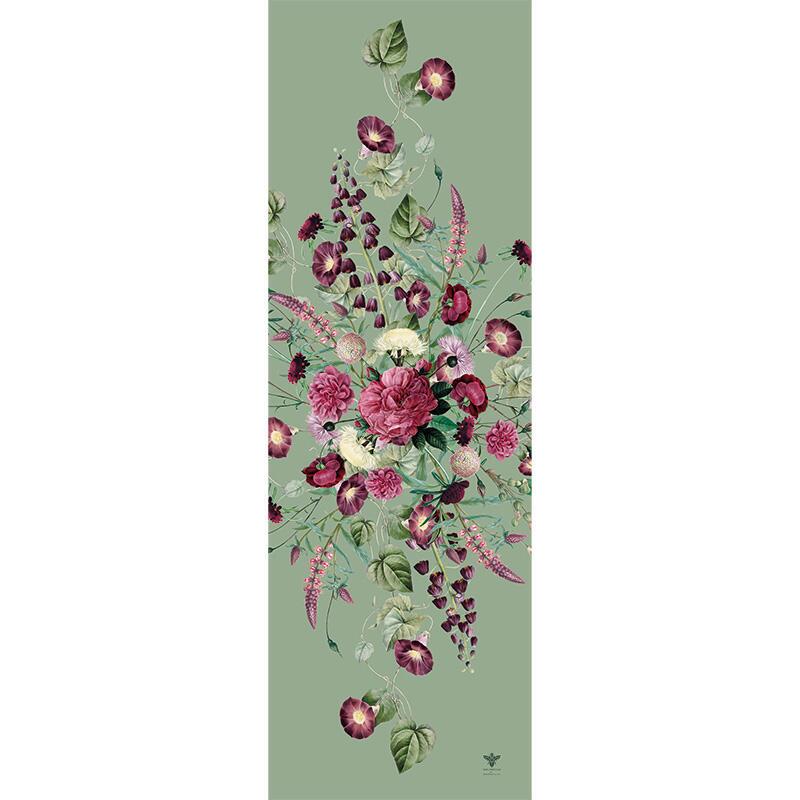 Linen Table Runner - Blossom Garden JL