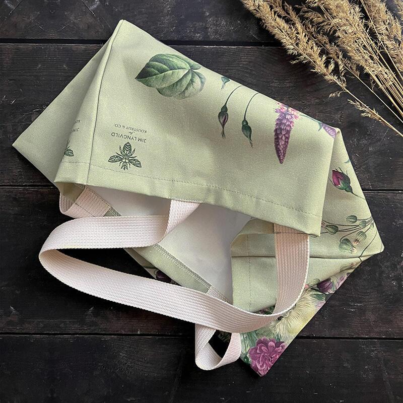 ORGANIC COTTON BAG - Blossom Garden JL - OUT OF STOCK