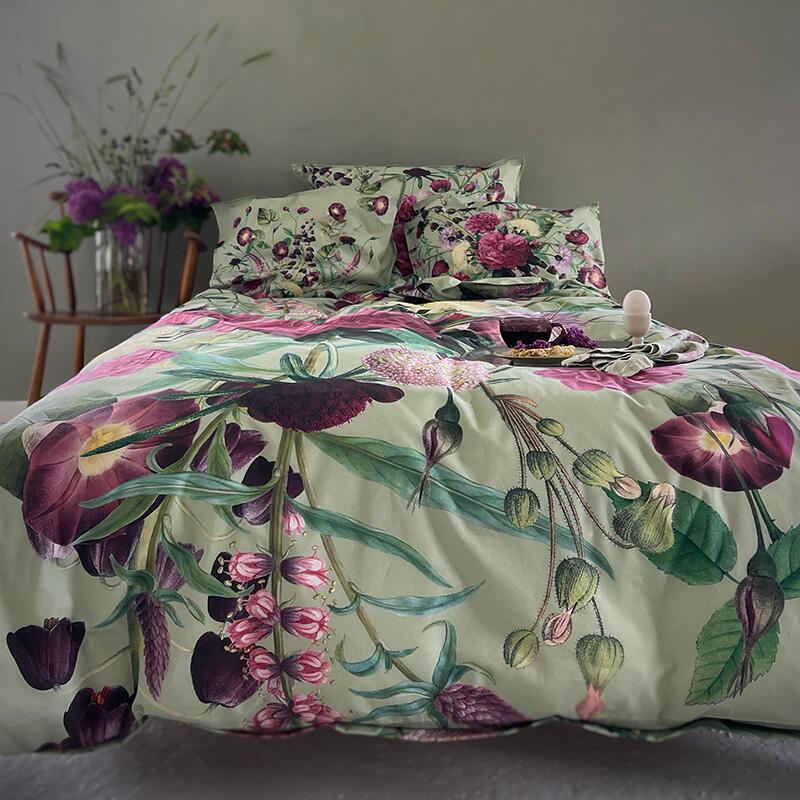 Organic double-duvet bedding set - Blossom Garden JL 200x220 cm