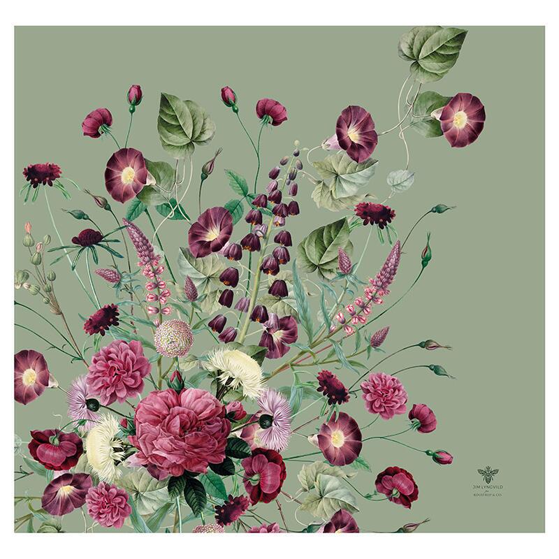 Organic Pillowcase - Blossom Garden JL 80x80 cm