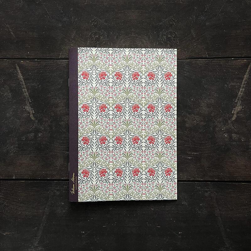 Notebook - Oxford Red pattern WM