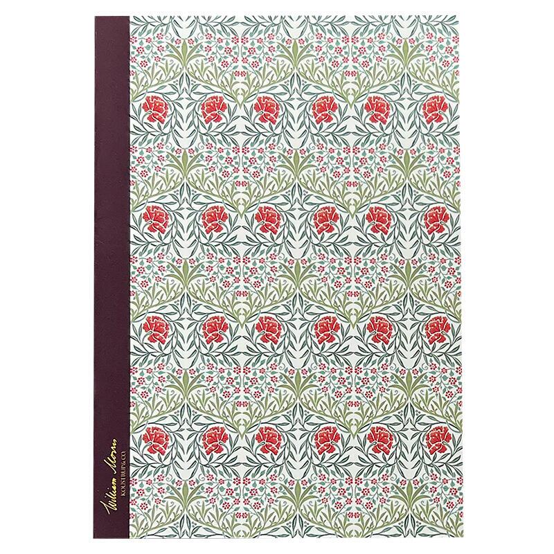 William Morris Oxford Red pattern forside