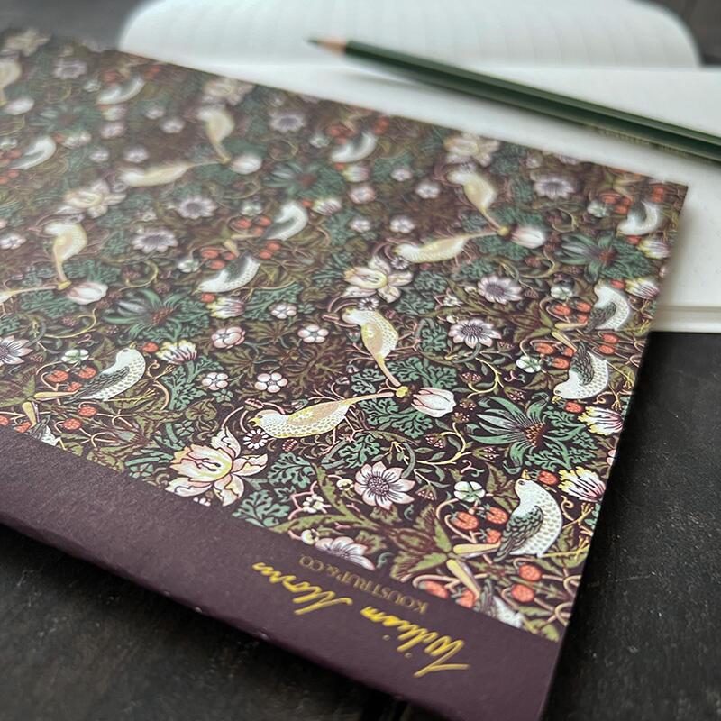 William Morris Strawberry thief pattern