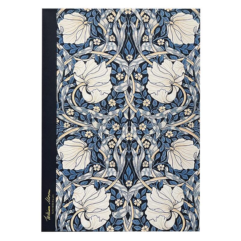 William Morris Pimpernel Dark Blue front