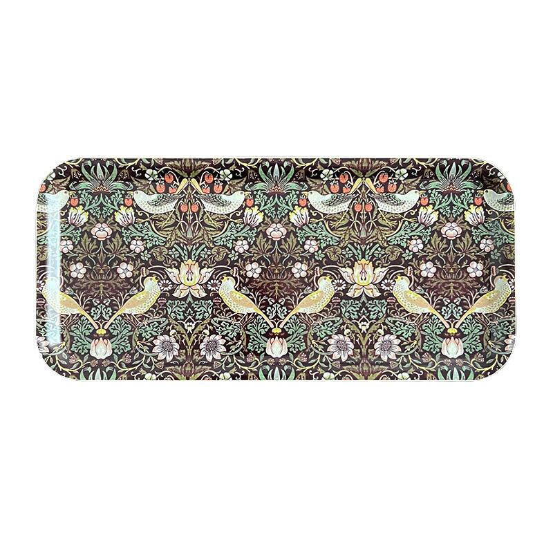 Tray 32x15 - Morris Strawberry Thief Bordeaux