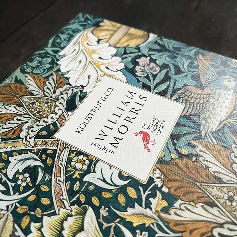 SILK SCARF - Morris Windrush green - 50 cm