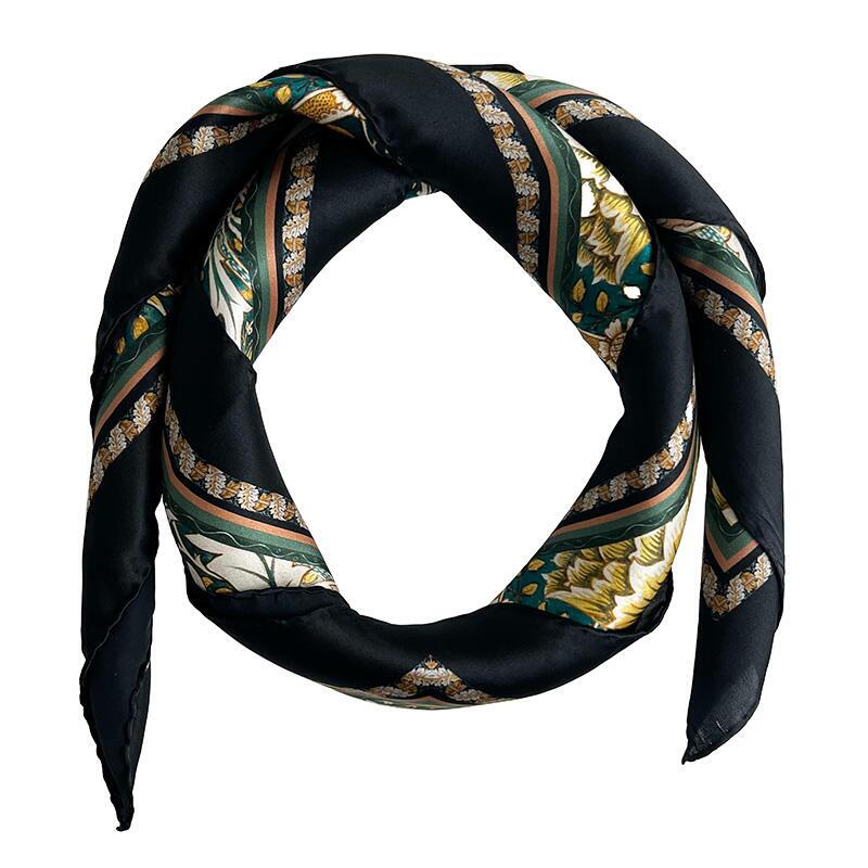 SILK SCARF - Morris Windrush green - 90 cm