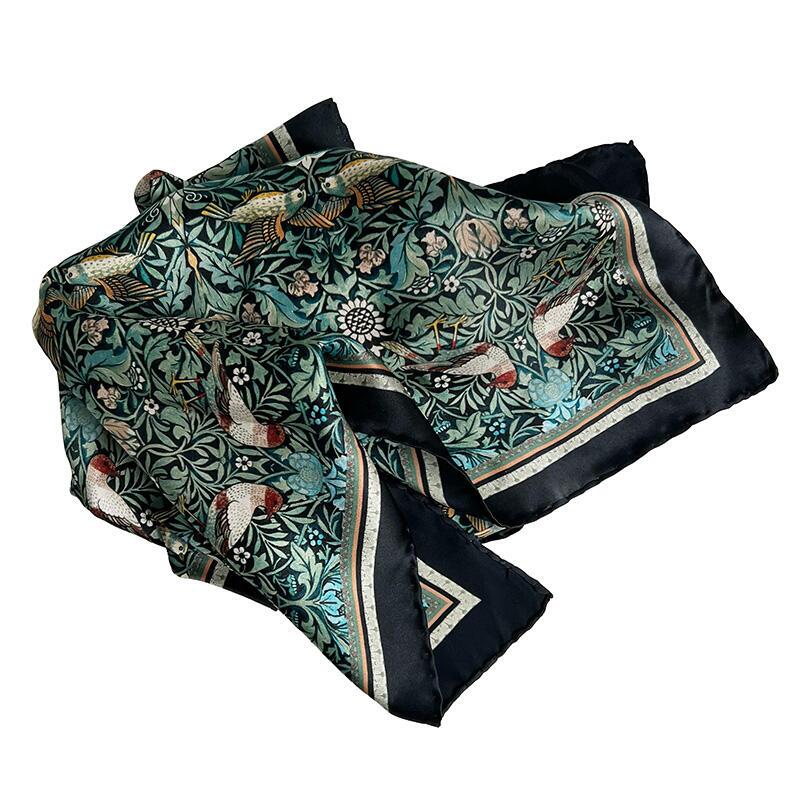 SILK SCARF - Morris Bird - 50 cm