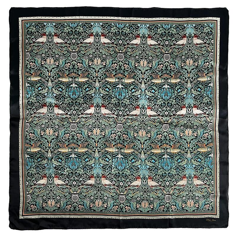 SILK SCARF - Morris Bird - 90 cm