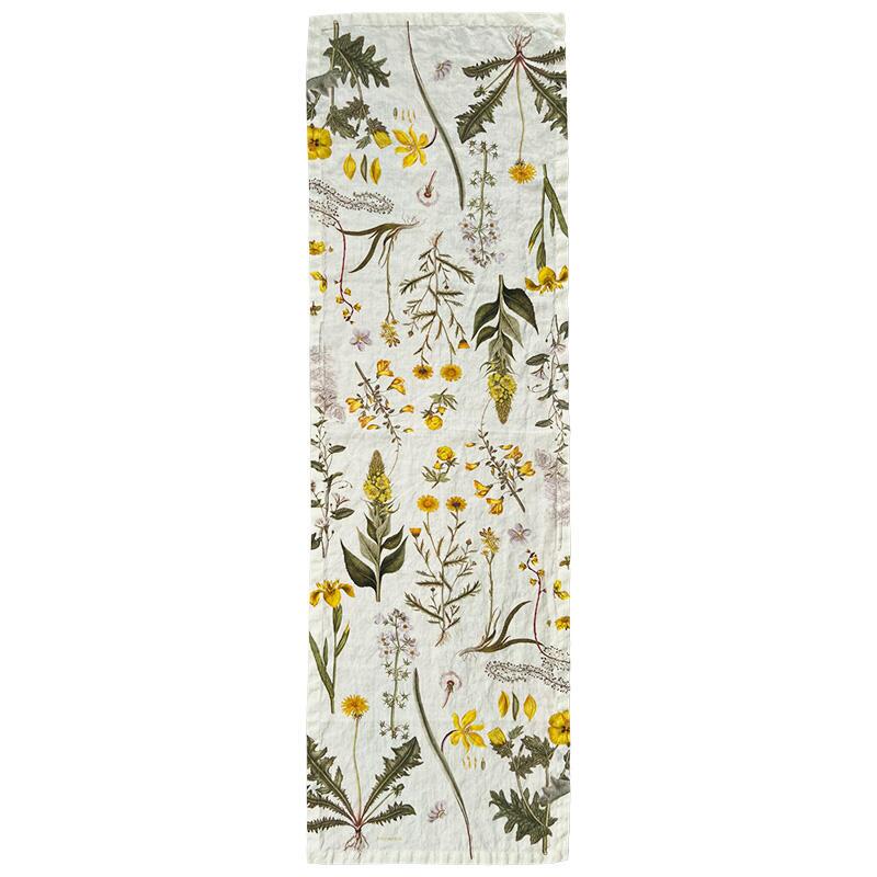 LINEN TABLE RUNNER - FD yellow