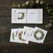 CHRISTMAS WREATHS - Square Card Pack