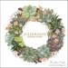 CHRISTMAS WREATHS - Square Card Pack