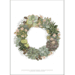 ART PRINT A3 - Succulent Wreath