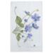 ORGANIC DISH TOWEL - Blue Anemone