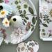 Flora Danica set tray 32x15