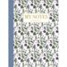 Notepad - Blue floral pattern