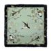 SILK SCARF - Garden birds - 50 cm