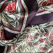 SILK SCARF - Morris Oxford red - 50 cm