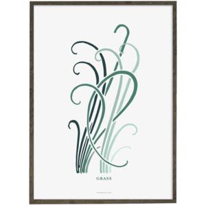 Grass (petrol) - Art Print - Choose Size