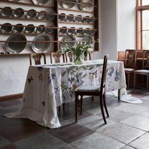 TABLECLOTH - Blue Flower Garden JL - extra length