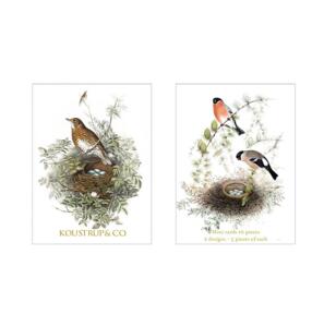 Summer Mini Cards – Song Thrush and Bullfinch