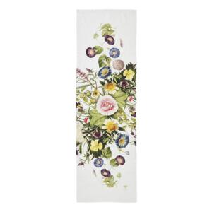 Linen Table Runner - Flower Garden