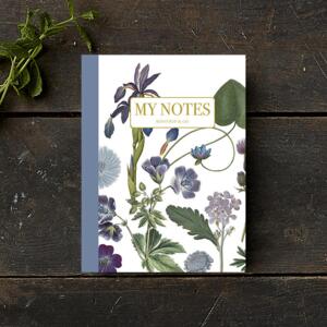 Notebook - Blue Floral