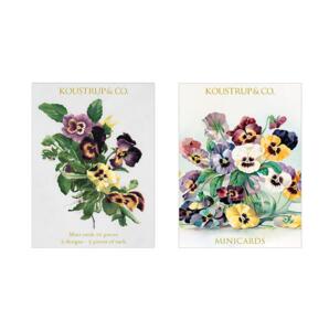 Spring Mini Cards – Pansy