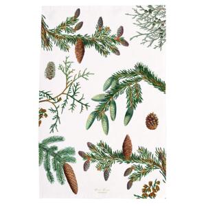 ORGANIC DISH TOWEL - Pine trees