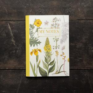 Notebook - Yellow Floral